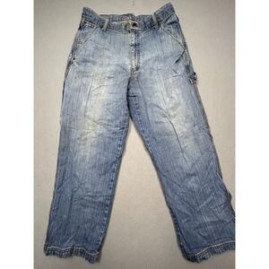 High Sierra Carpenter Jeans 100% Cotton Blue Denim 34x30 Mens